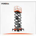 Cutting fork type aerial working platform